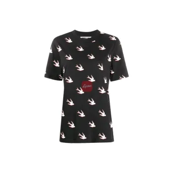 McQ Alexander McQueen T Shirts Women's Black