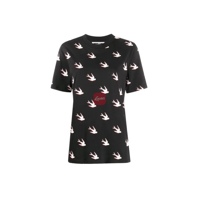 McQ Alexander McQueen T Shirts Women's Black-0