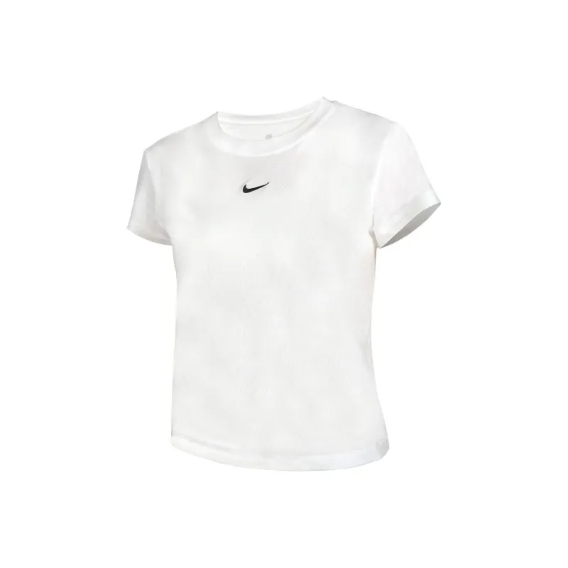 Nike T Shirts Women's White-0