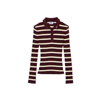 LACOSTE X EleVen By Venus Co brand Sweaters Women's Red