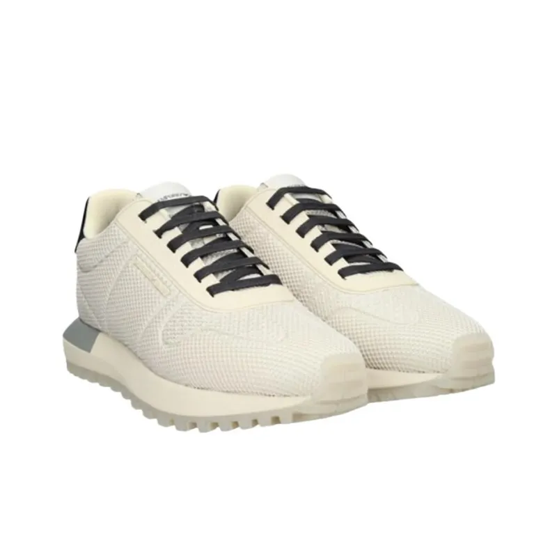 EMPORIO ARMANI Low Top Casual Shoes Men's Beige-3