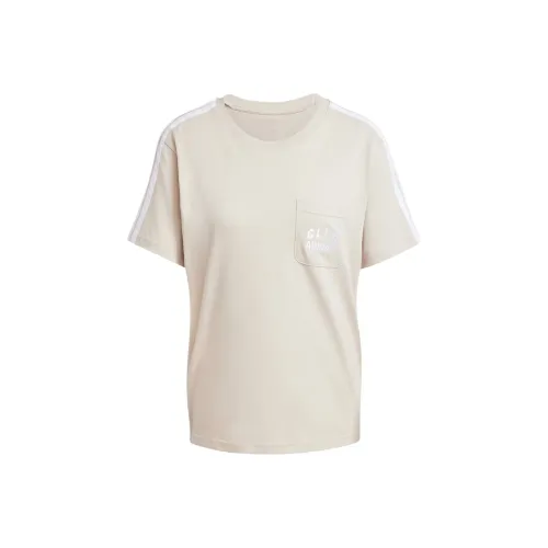 Adidas Free Shipping With AdiClub Lounge Soft Side Pocket Graphic Tee