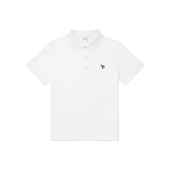 Paul Smith Zebra Patch Short Sleeved Polo Shirt