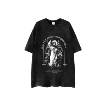 KEAB Drop Shoulder Sleeve T Shirt Women's Black