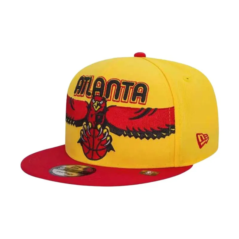 New Era Cotton Baseball Caps Unisex Red-0