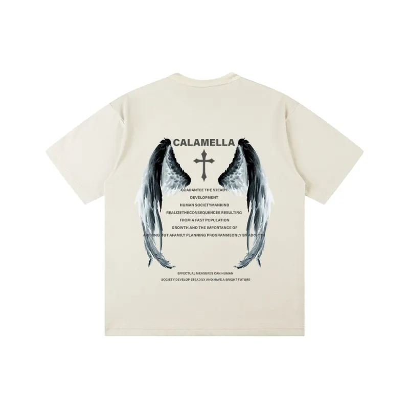 Caramella Drop Shoulder Sleeve T Shirt Women's-6