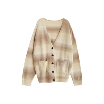 Journey Originals Sweater Women's Brown Yellow