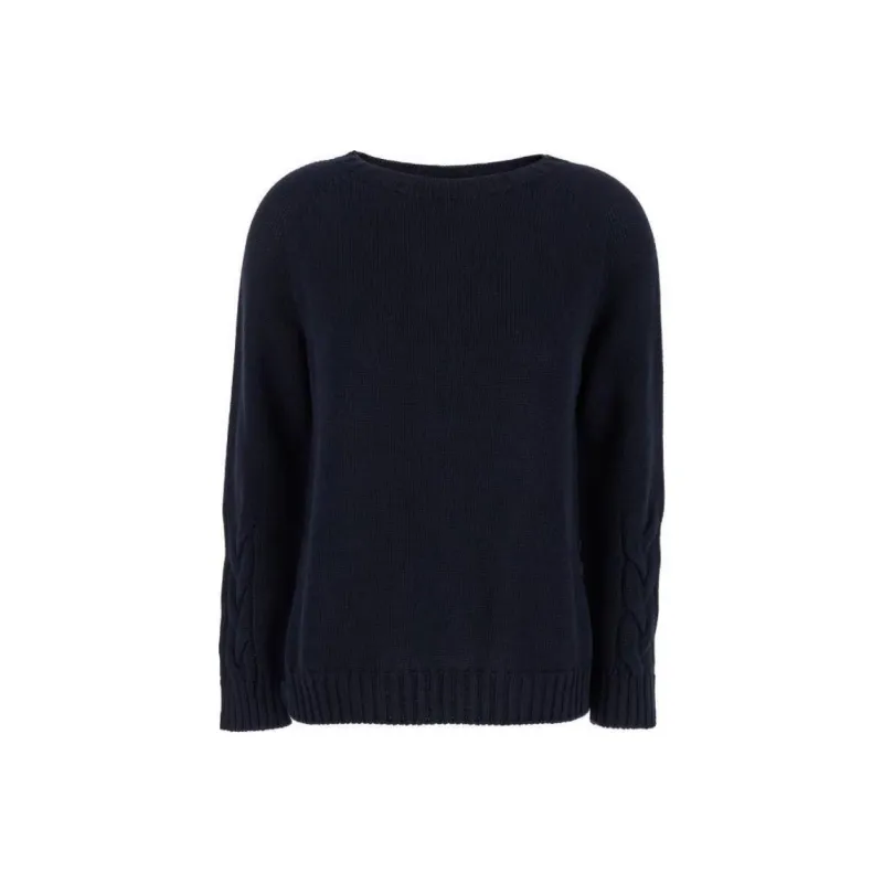 'S MAX MARA Crewneck Long Sleeved Jumper-0