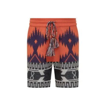 Alanui Icon Jacquard Bermuda Shorts