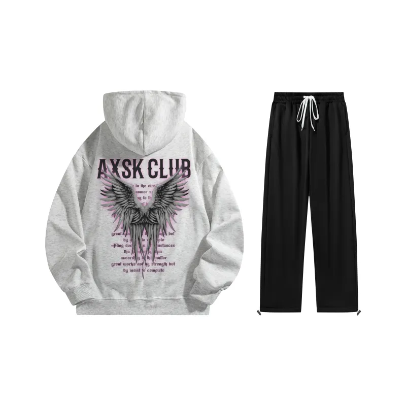 A.X.S.K Sweatshirt Sets Unisex-9