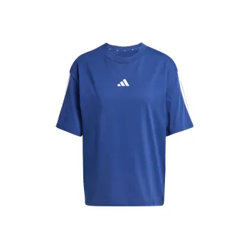 Adidas Free Shipping With AdiClub Essentials 3 Stripes Boyfriend Tee