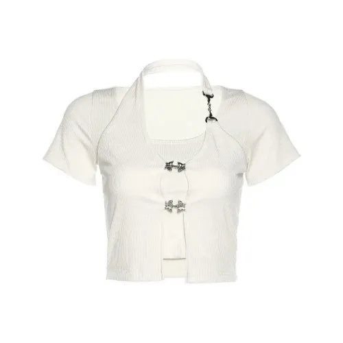STARFEI T-Shirt Women's Apricot