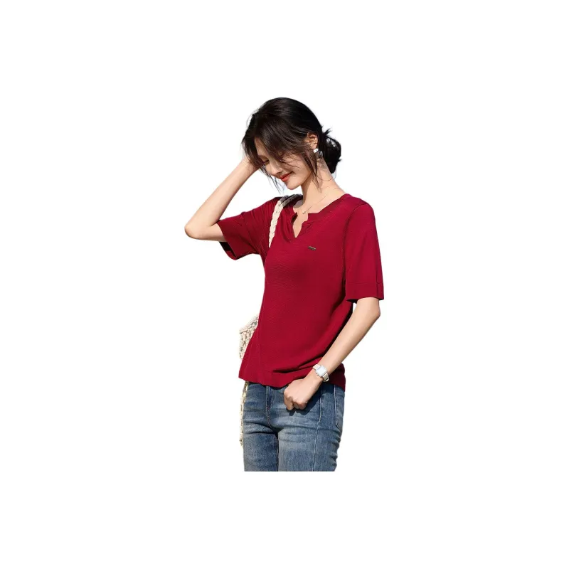 XWI Knitwear Women's Burgundy Red-0