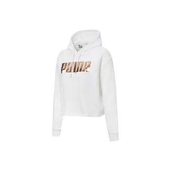 PUMA Metallic Sweatshirt Women's White