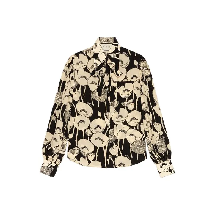 GUCCI Shirts Women's Beige-0