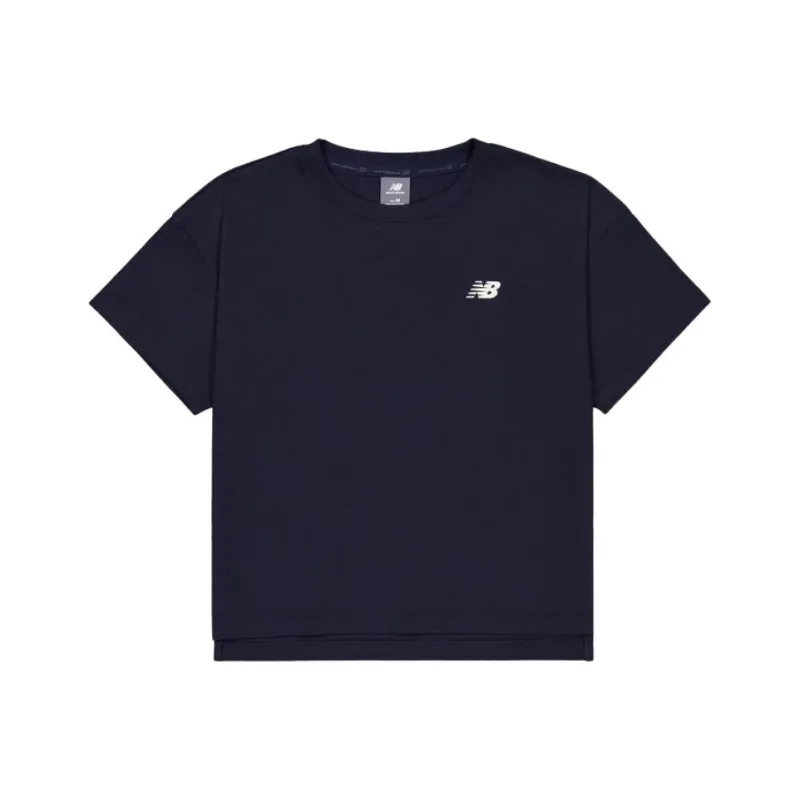 New Balance T Shirt Women's Marine Blue-0