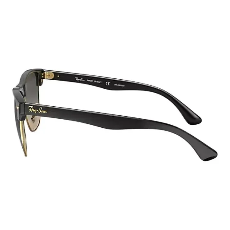RayBan Injection Square Sunglasses Unisex Black-2