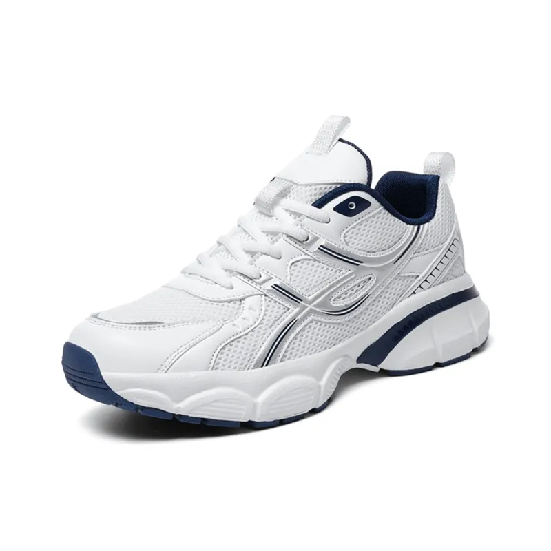 OUGLEMEN Cushioning, Slip Resistant, Abrasion Resistant Coverage Low Top Chunky Sneakers Unisex Box Included-2
