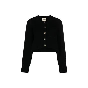 KHAITE Lavan Cardigan 'Black'