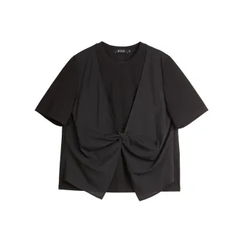 ELLE T Shirts Women's Black