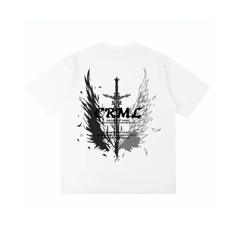 Caramella Drop Shoulder Sleeve T Shirt Unisex-2
