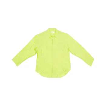 Balenciaga Shirts Women's Neon Yellow