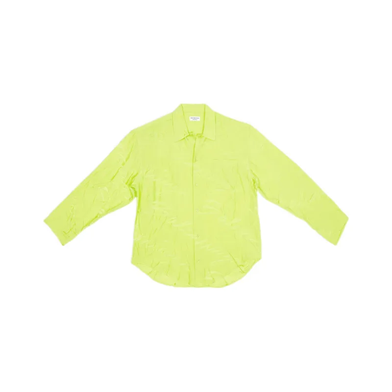 Balenciaga Shirts Women's Neon Yellow-0
