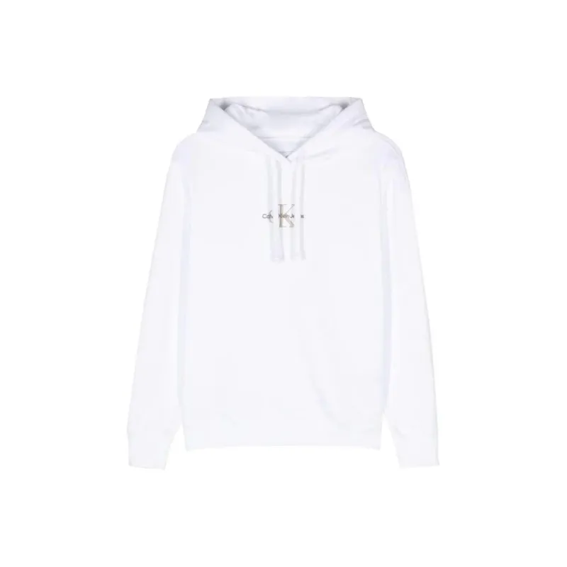 Calvin Klein Logo embroidered Hoodie-0