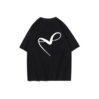 TIBINB Set in Sleeve T Shirt Women's Black