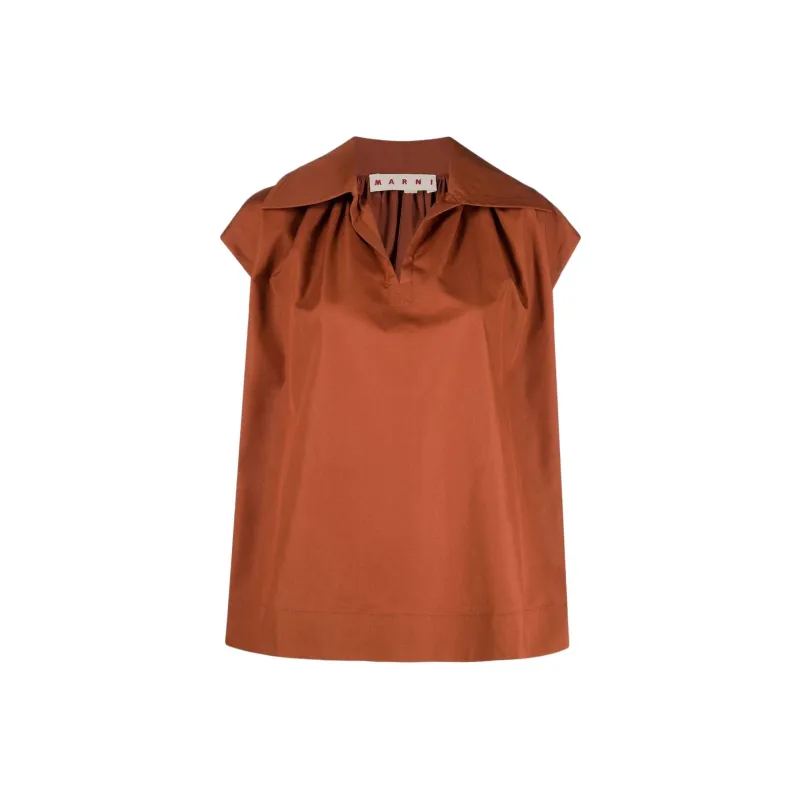 MARNI Shirts Women's Brown-0