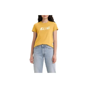 Levis T-Shirts Women's Yellow