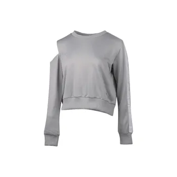 PUMA Sweatshirts Women's Light Gray