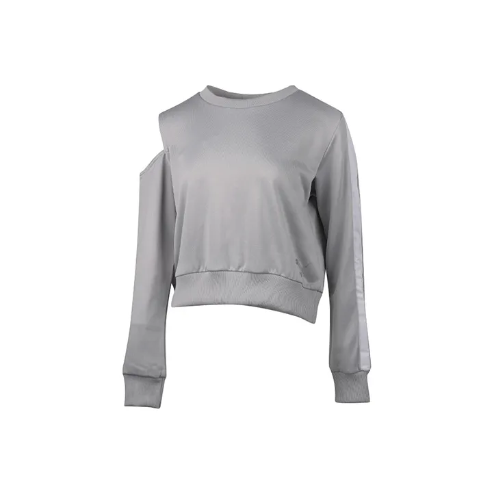 PUMA Sweatshirts Women's Light Gray-0