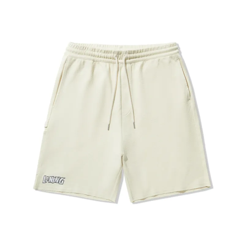 LiNing Casual Shorts Men's Creamy Yellow-0