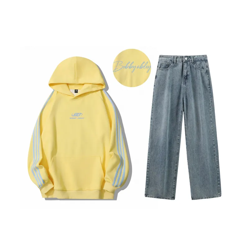 BOBBY ABLEY Sweatshirt Set Unisex Black-138