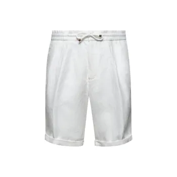 Brunello Cucinelli Drawstring Straight Leg Shorts