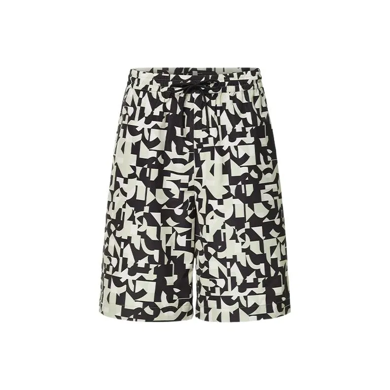 MACKAGE DANTE Casual Shorts Men's Black Print-0