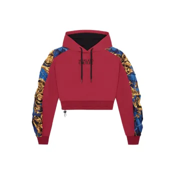 VERSACE Sweatshirts Women's Burgundy
