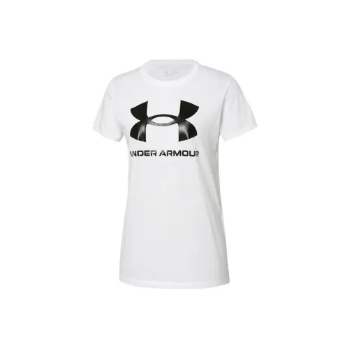 Under Armour T Shirts Women's White
