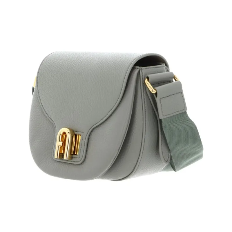 Furla Leather Shoulder Bag Mini Women's Green-1