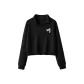 Black (Free Brush Stroke Chest Logo)