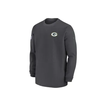 Nike Green Bay Packers Sideline Coach Men's Nike Nfl Long Sleeve Top