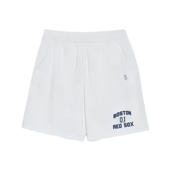MLB Varsity Boston Red Sox Casual Shorts Unisex Light Heather Gray