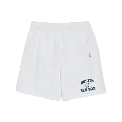 MLB Varsity Boston Red Sox Casual Shorts Unisex Light Heather Gray