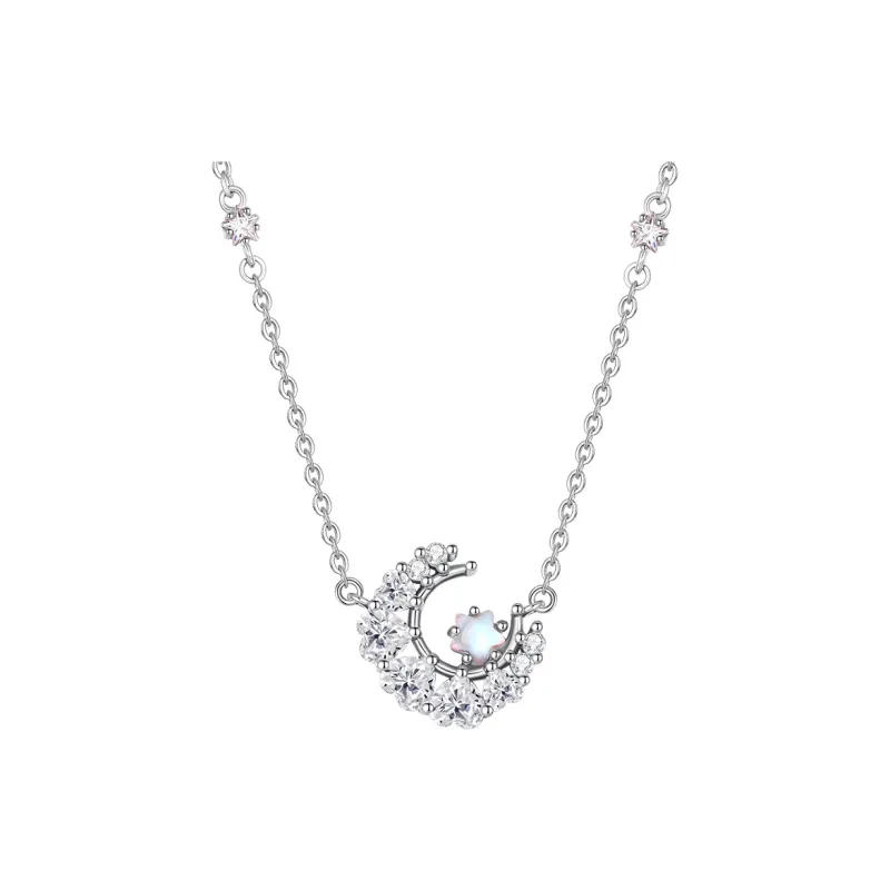 Treasure Flaws S999 Fine Silver Necklaces Women's-3