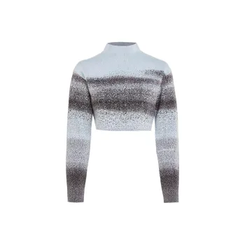 CALVIN KLEIN Knitwear Europe Version Women's Blue Black