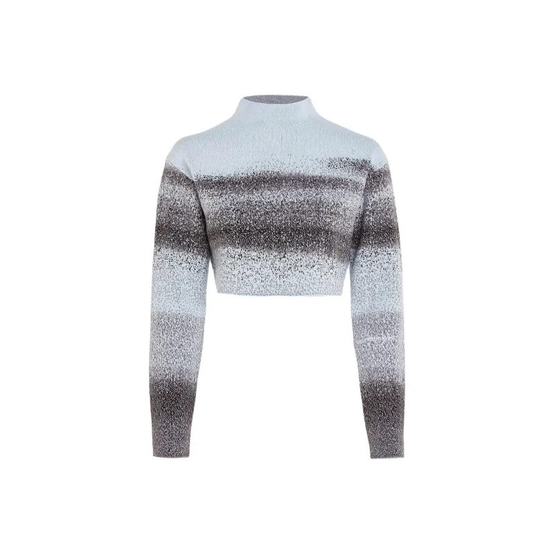 CALVIN KLEIN Knitwear Europe Version Women's Blue Black-0