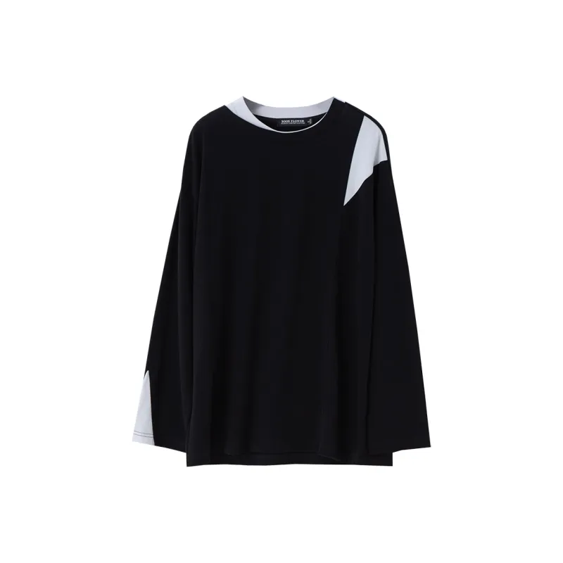 SOON FLOWER T Shirt Women's Black Summer-0