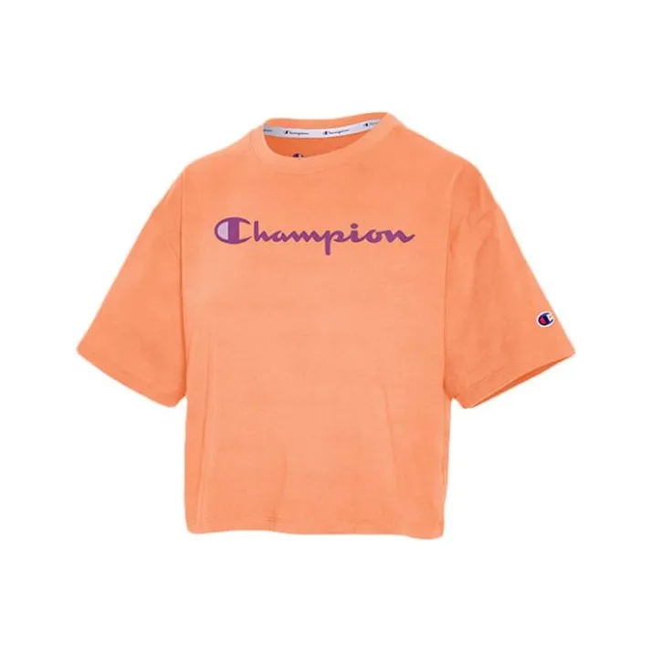 Champion T-Shirts Women's Orange-0