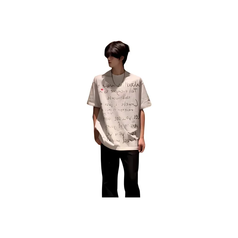 TESTUNG T Shirt Unisex Elegance Lime Gray-1